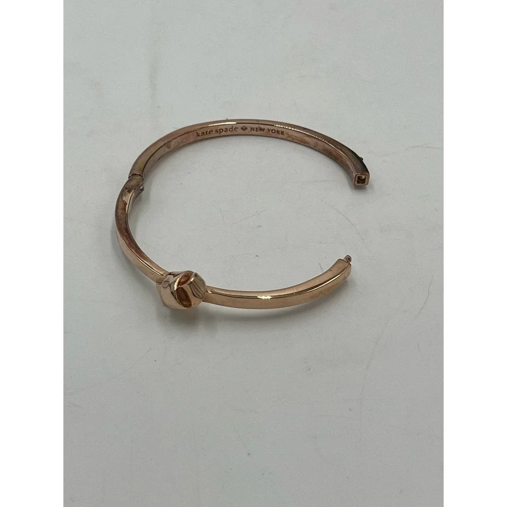 Kate spade rose‎ gold sailor knot bangle - Picture 9 of 12